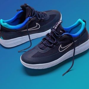 SELLING BOTH PAIRS TOGETHER Nyjah Free 2 SB Blue Flame & Hyper Jade. New